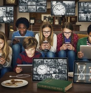enfants ados écrans